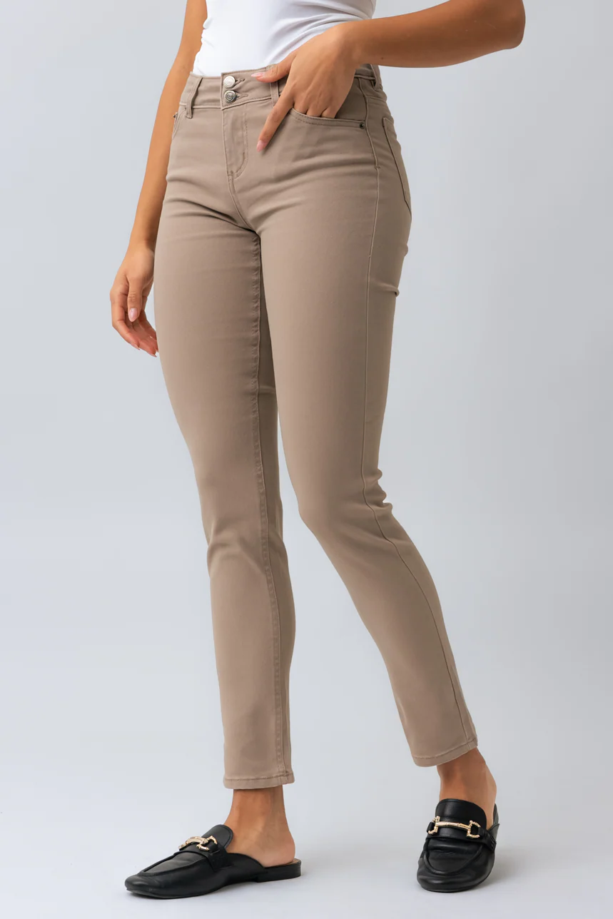 Le jeans étroit coloré sculptant - Image 2