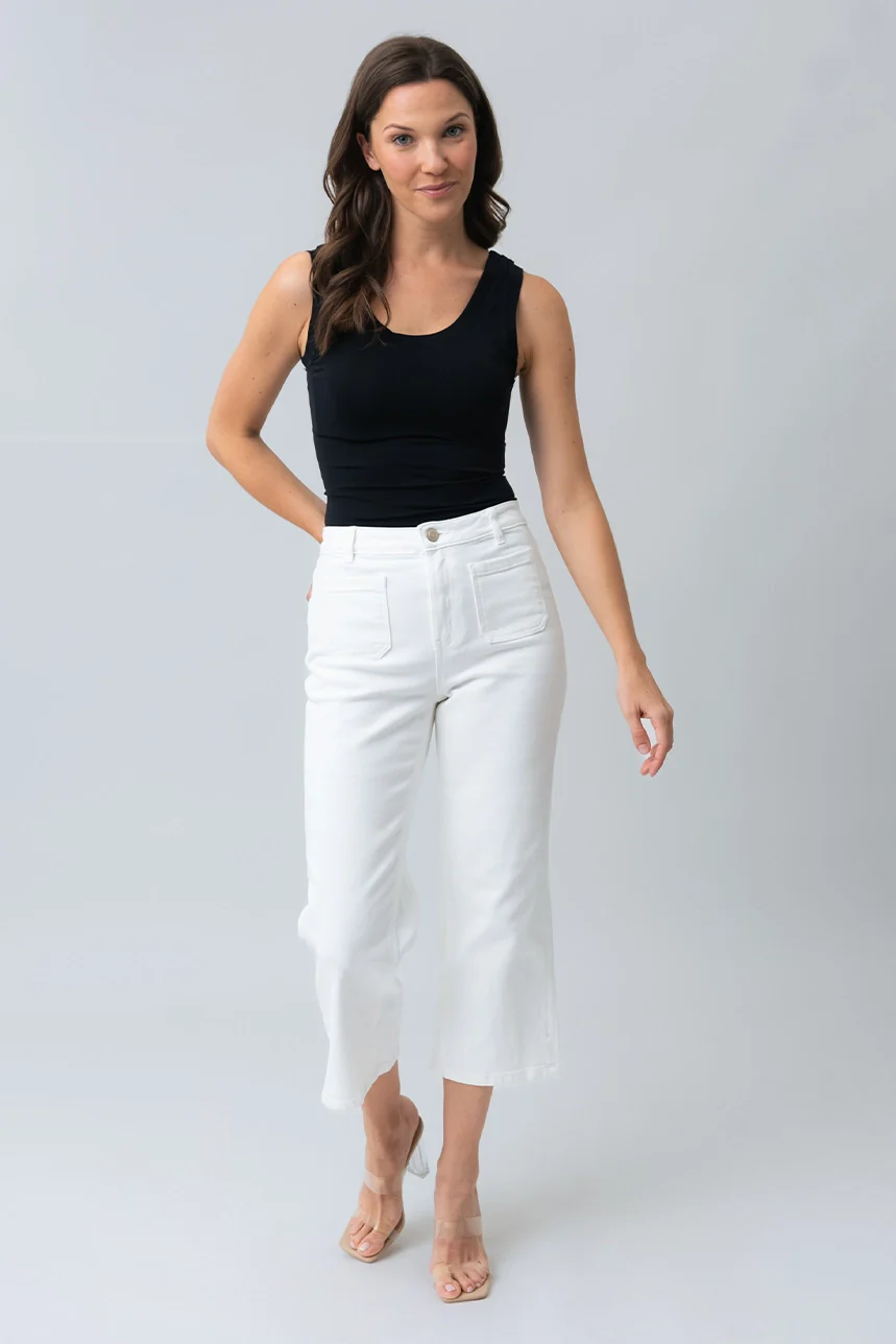 Le jeans large écourté | Modèle Lily - Image 2