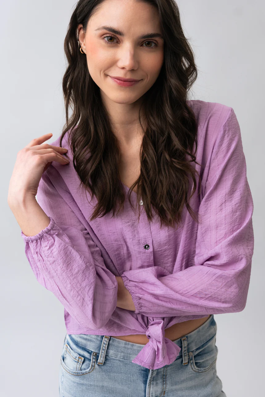 La blouse fluide à nouer - Image 2