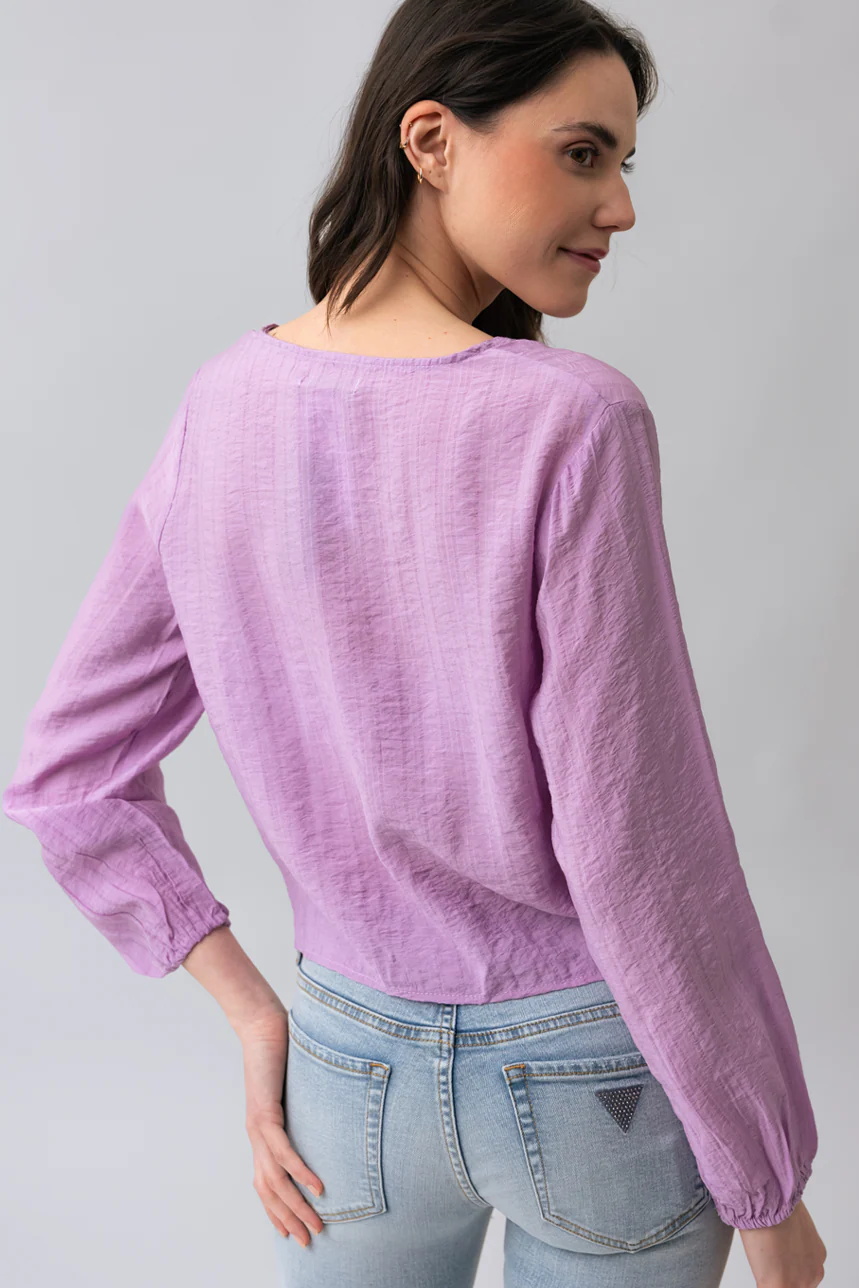 La blouse fluide à nouer - Image 3