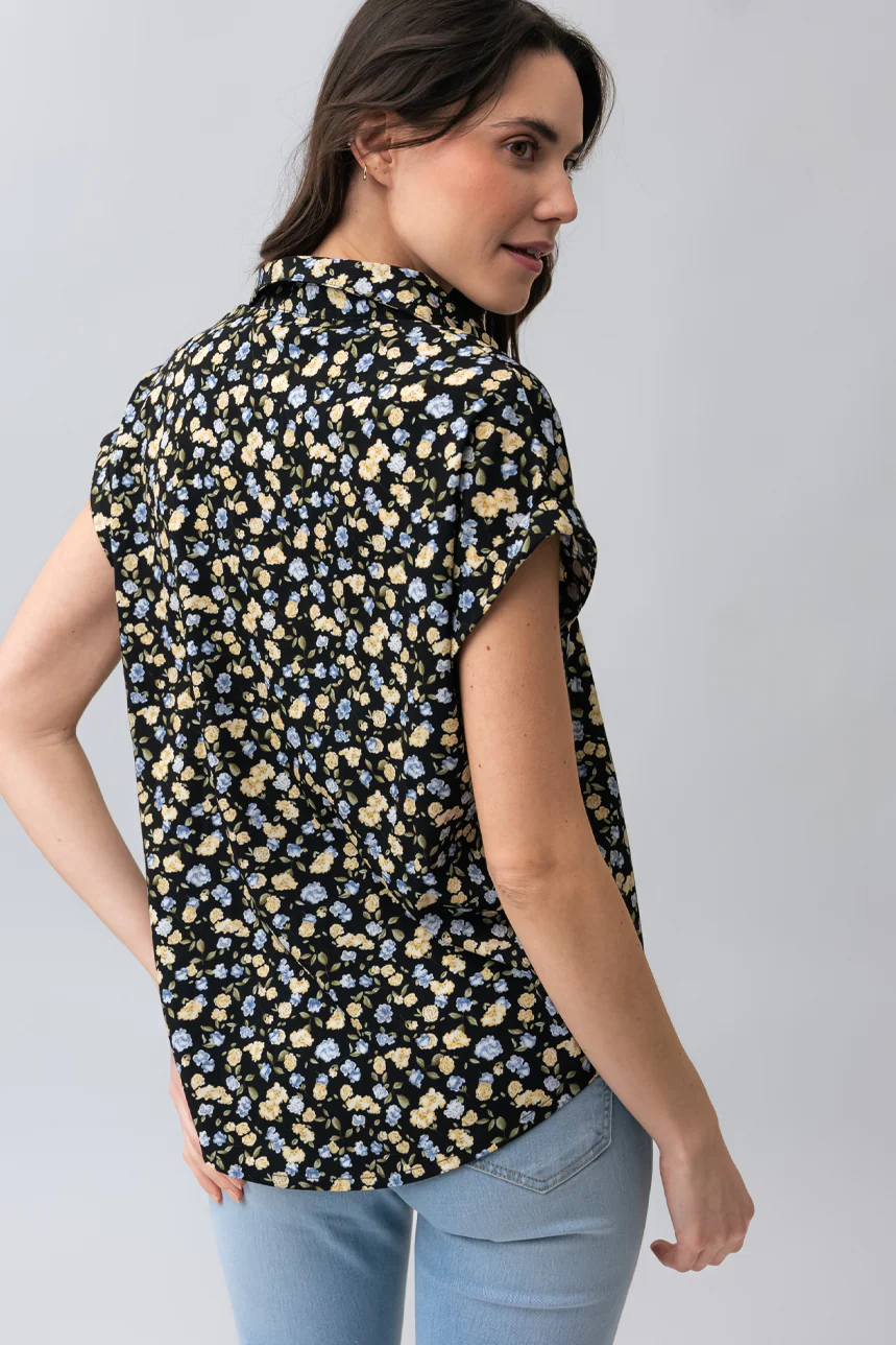 La blouse ample fleurie - Image 4