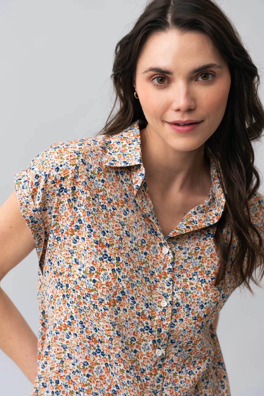 La blouse ample fleurie - Image 5