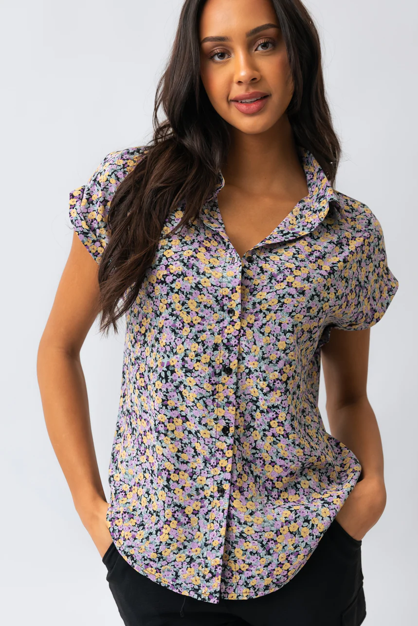 La blouse ample fleurie - Image 9