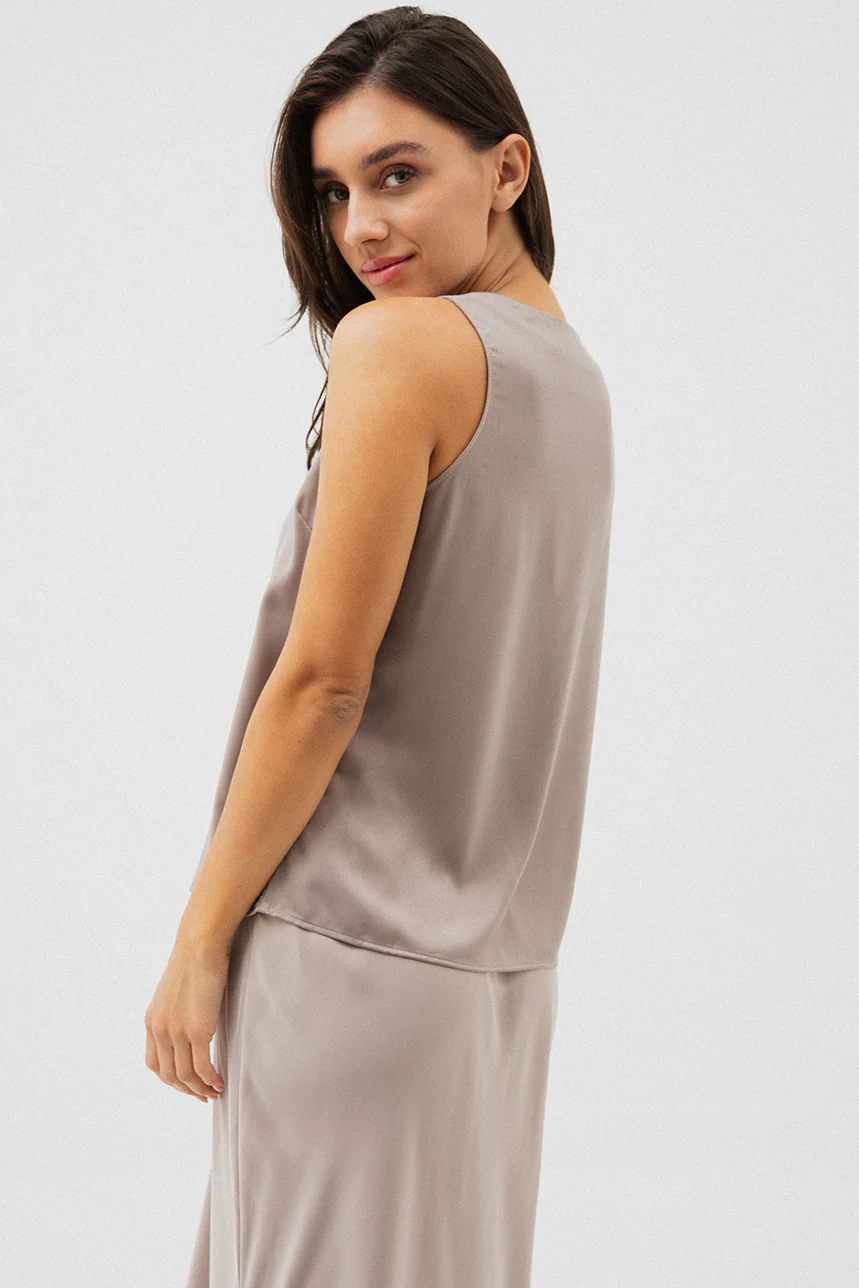 La camisole en satin - Image 3