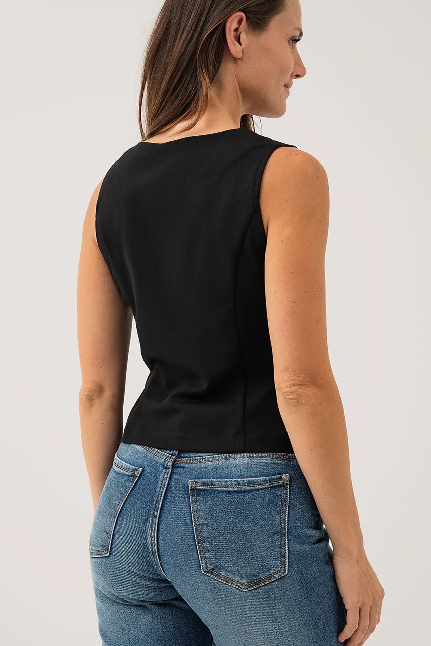 La veste sans manches avec 3 boucles - Image 5