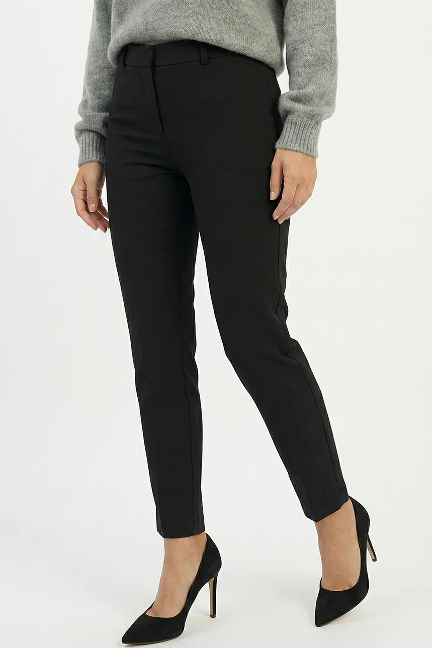 Le pantalon taille haute à deux boutons - Image 5