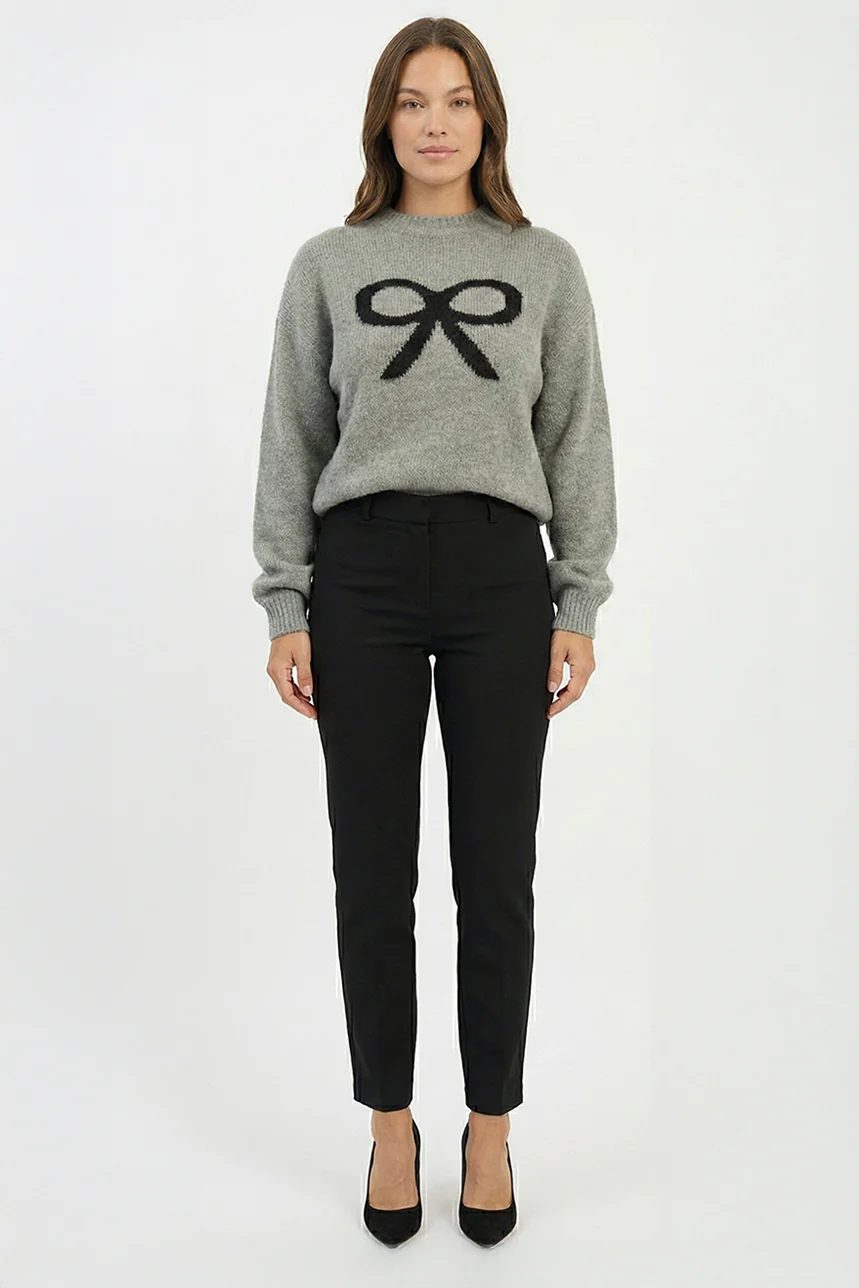 Le pantalon taille haute à deux boutons - Image 7