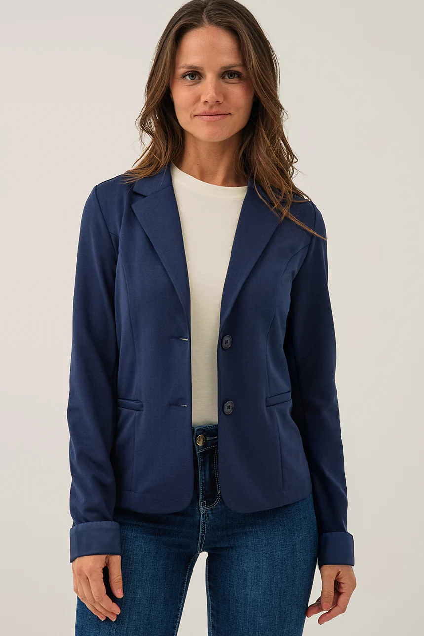 Le blazer uni classique