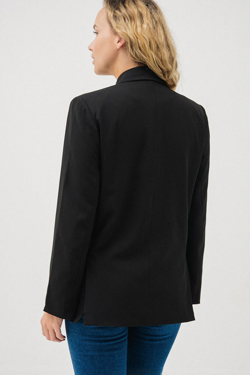Le blazer classique ample noir - Image 4