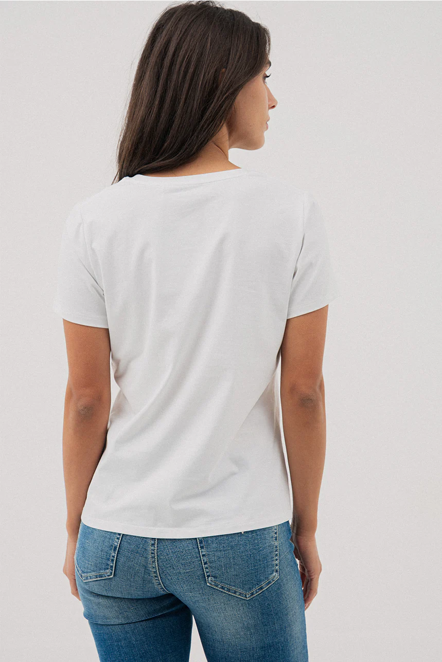 Le t-shirt droit imprimé - Image 11