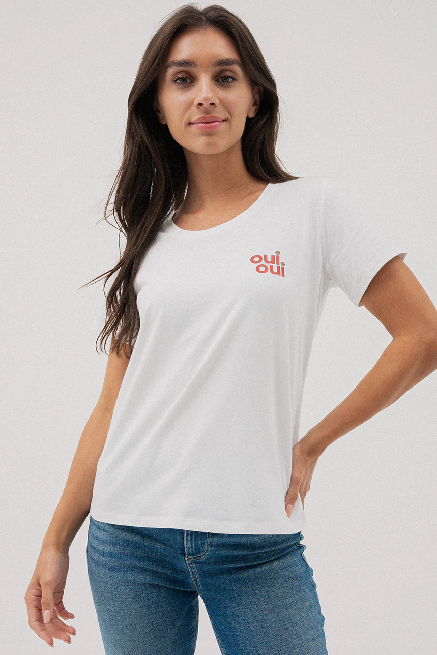 Le t-shirt droit imprimé - Image 8