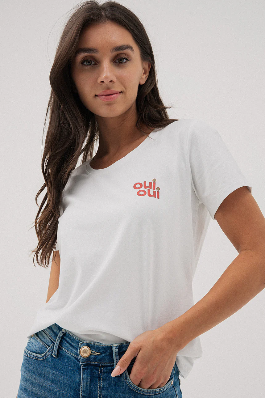 Le t-shirt droit imprimé - Image 9