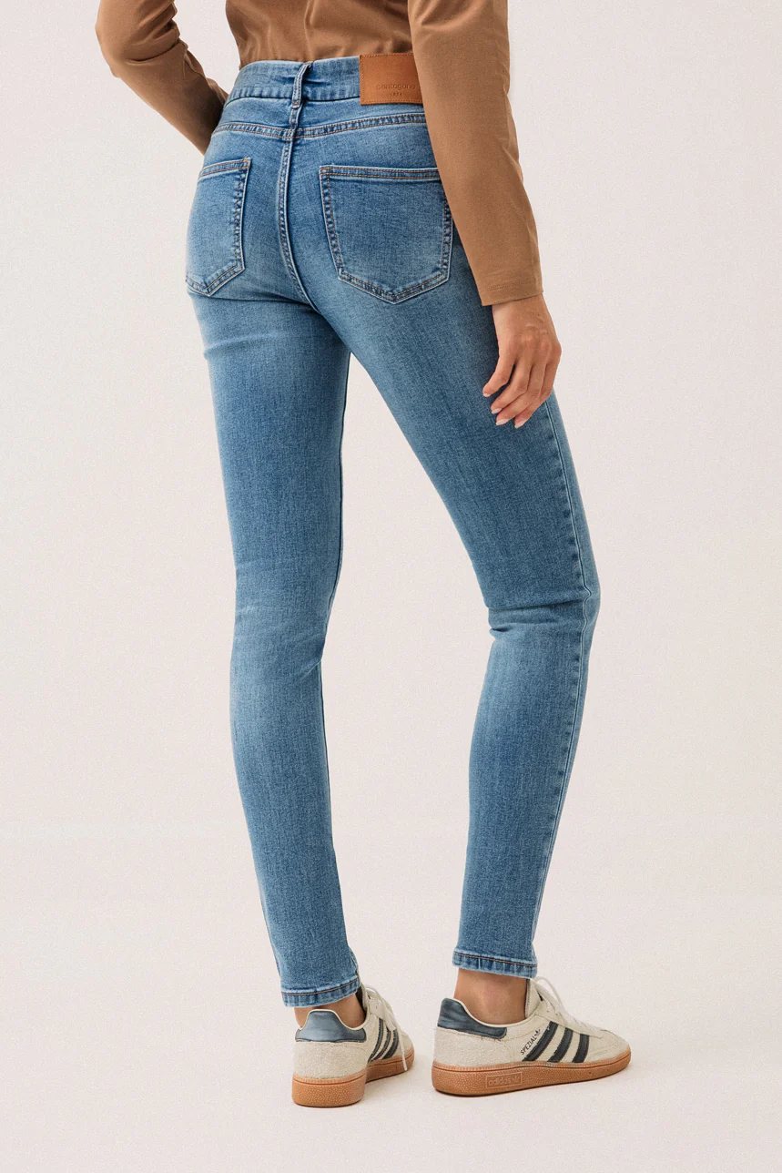 Le jeans étroit avec usure aux poches | Modèle Sophia - Image 5