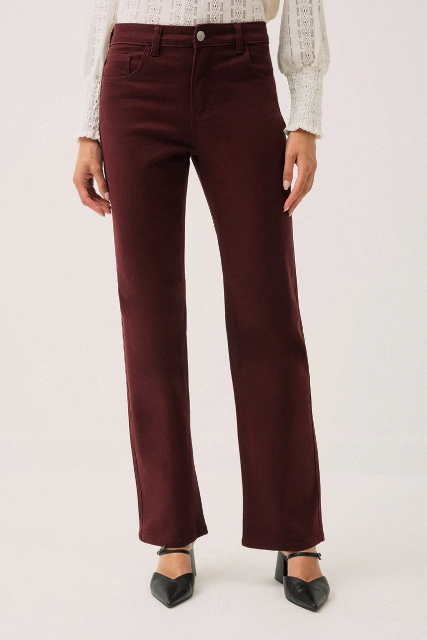 Le jeans à jambe large coloré - Image 4