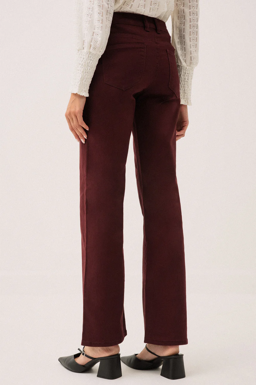 Le jeans à jambe large coloré - Image 6