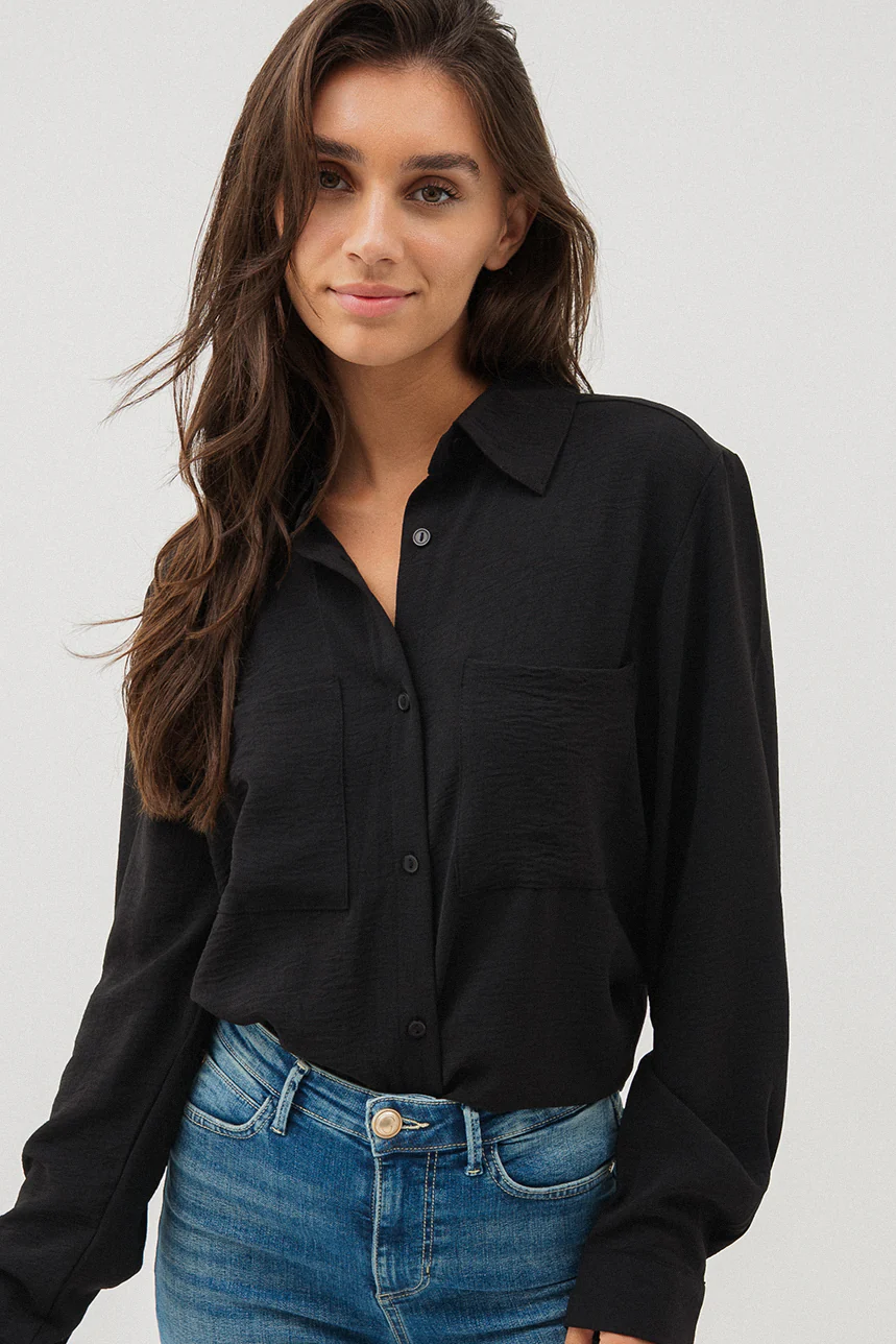 La blouse classique en crêpe - Image 7