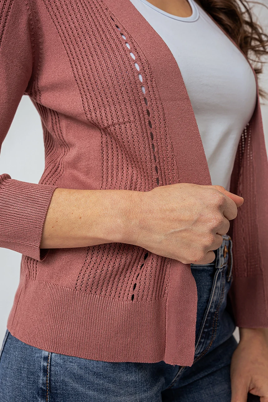 Le cardigan ajouré en crochet - Image 2