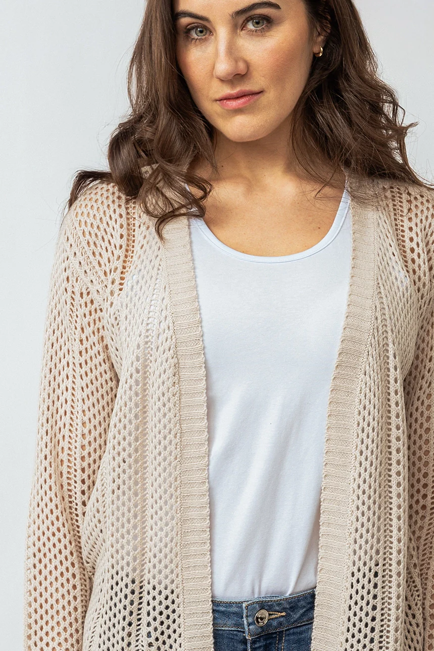 Le cardigan en tricot ajouré - Image 2