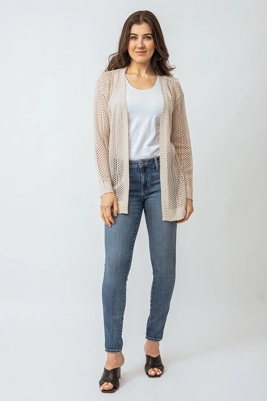 Le cardigan en tricot ajouré - Image 5