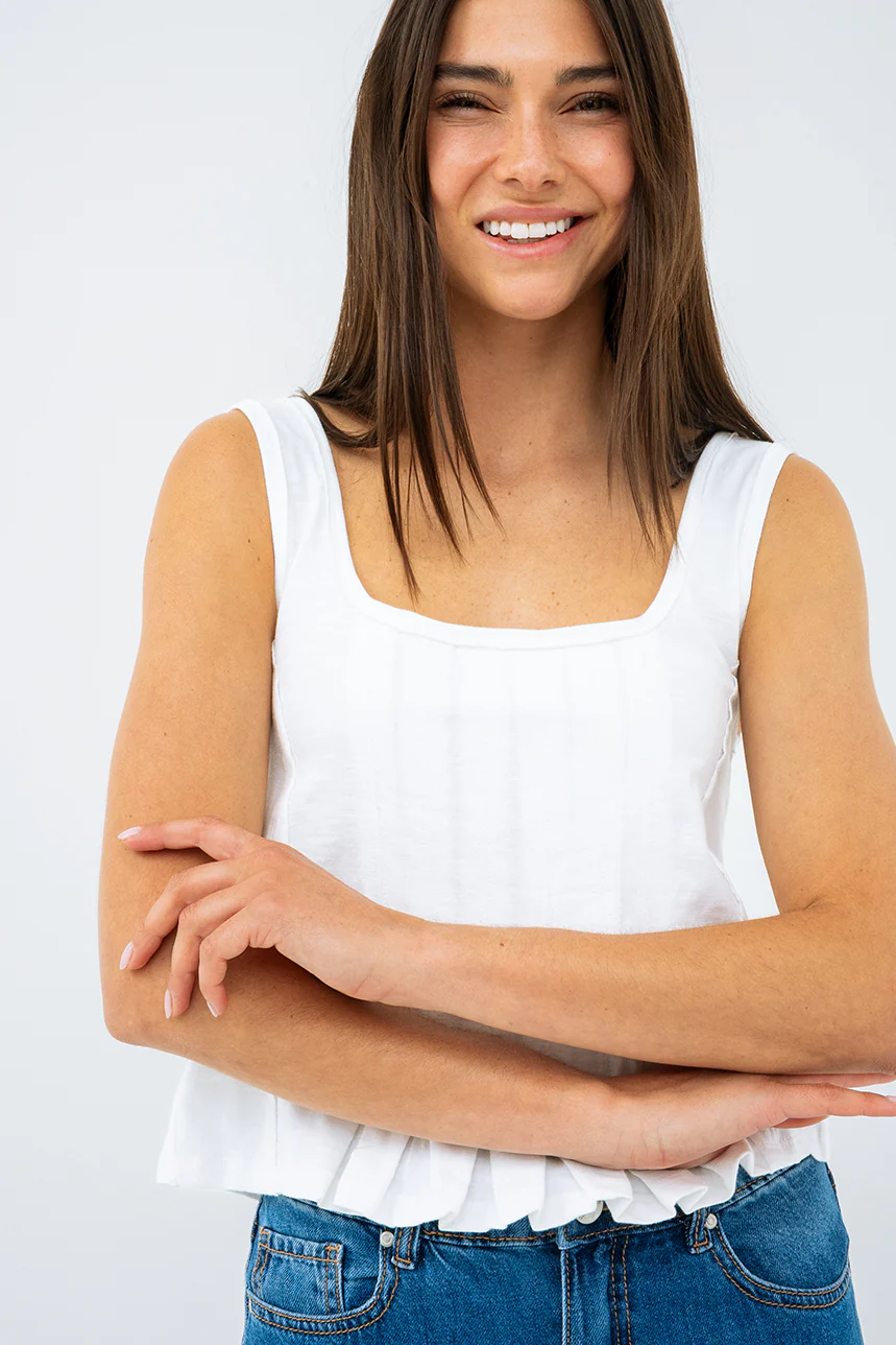 La camisole courte en jersey - Image 3