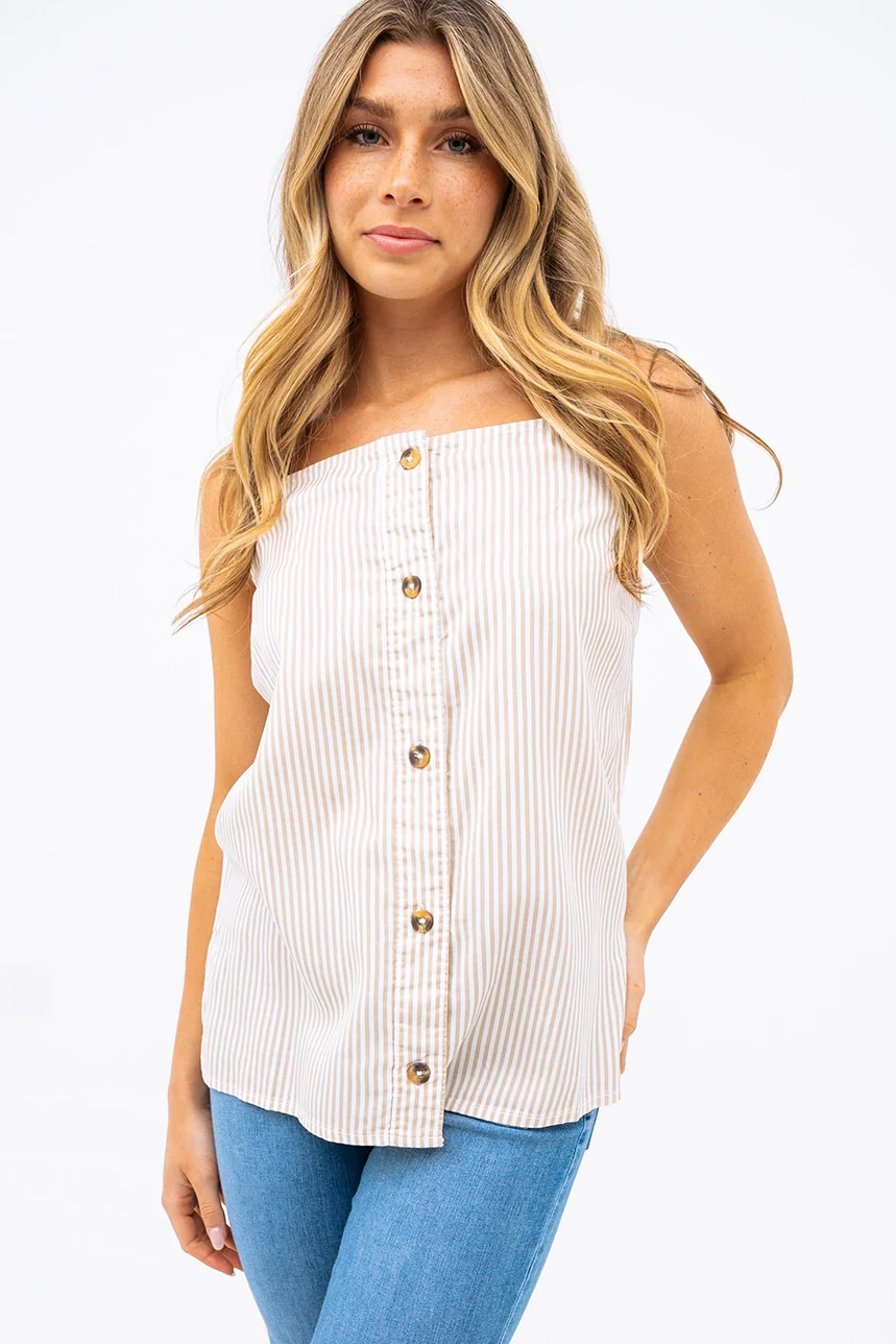 La camisole ample à boutons - Image 2
