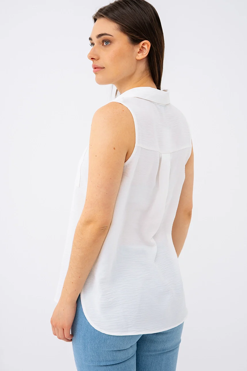 La camisole chemisier fluide - Image 4
