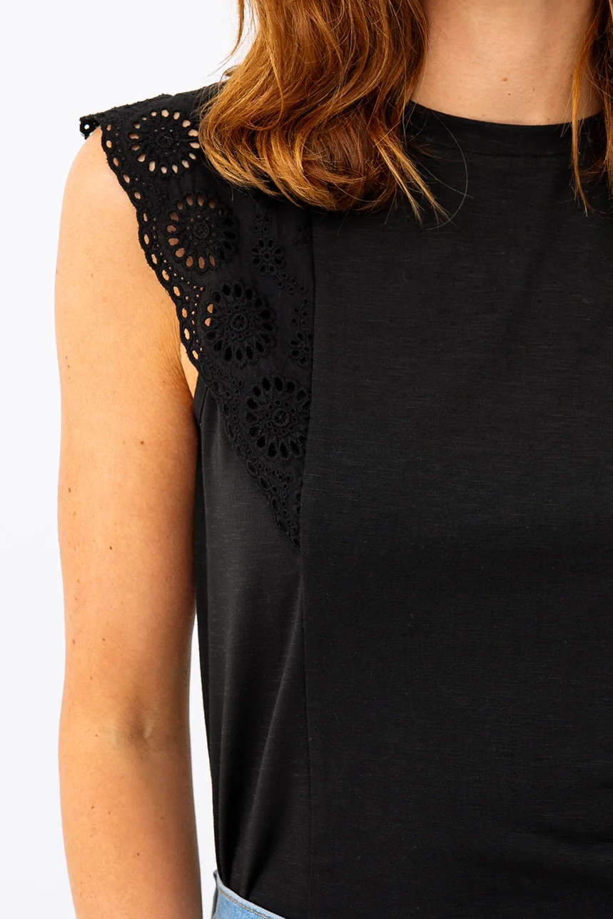 La camisole broderie anglaise - Image 2