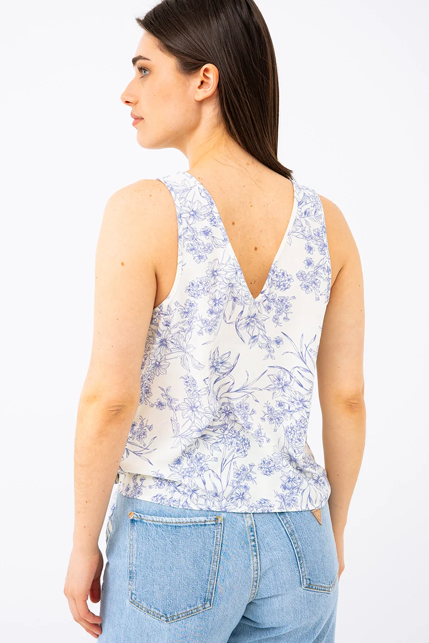 La camisole ample nouée - Image 4