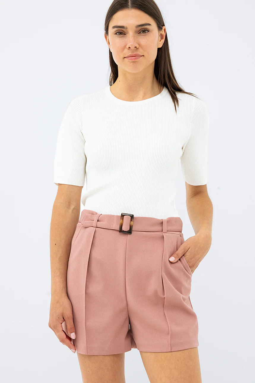 Le short chic à ceinture - Image 4