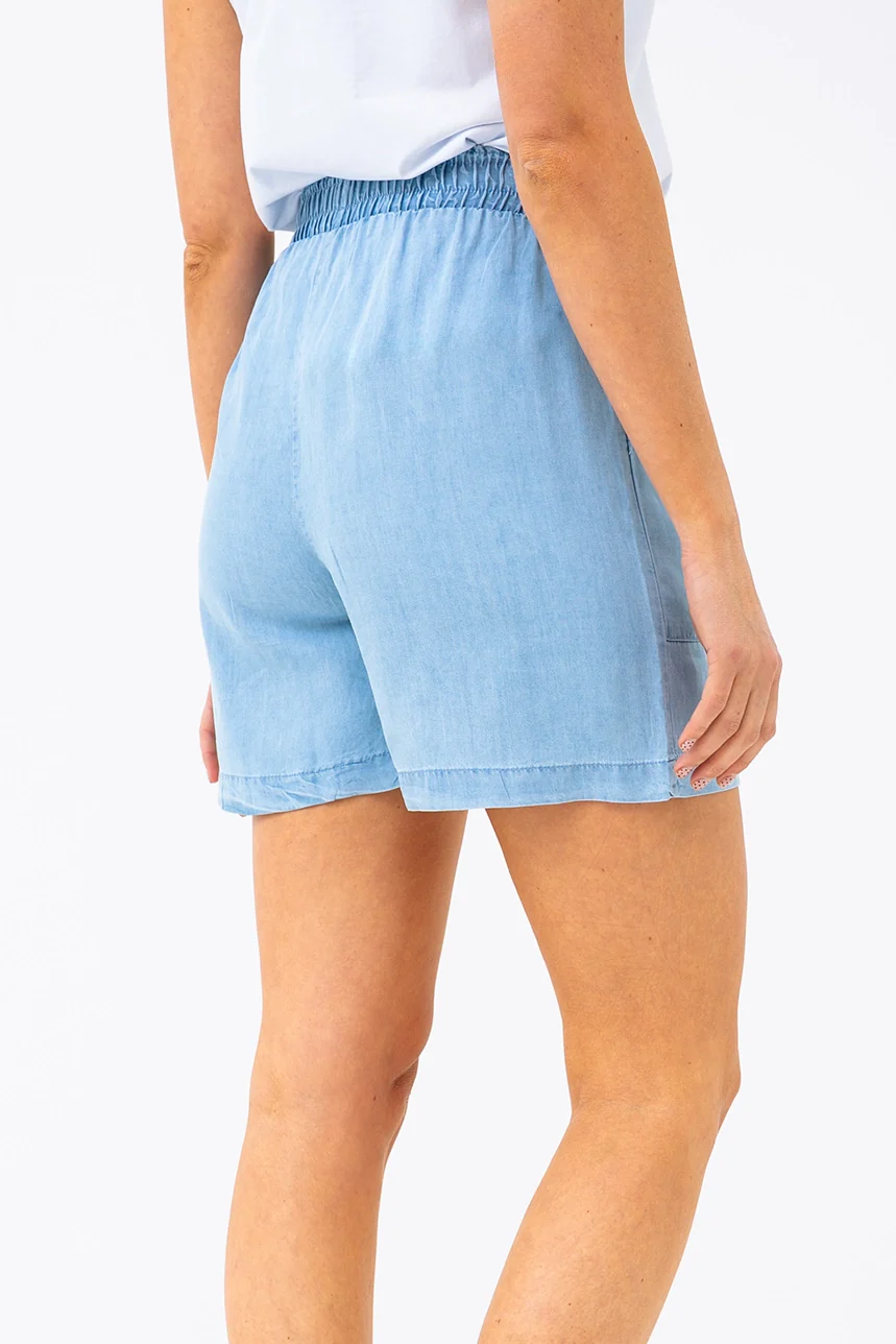 Le short fluide en tencel - Image 3