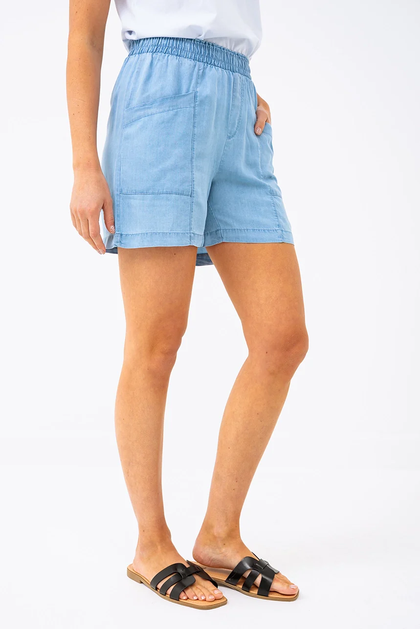 Le short fluide en tencel - Image 4
