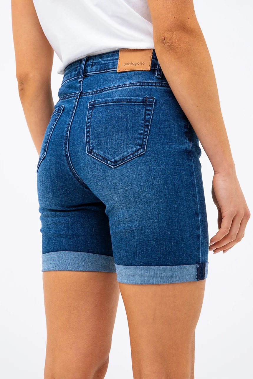 Le bermuda en denim extensible - Image 7
