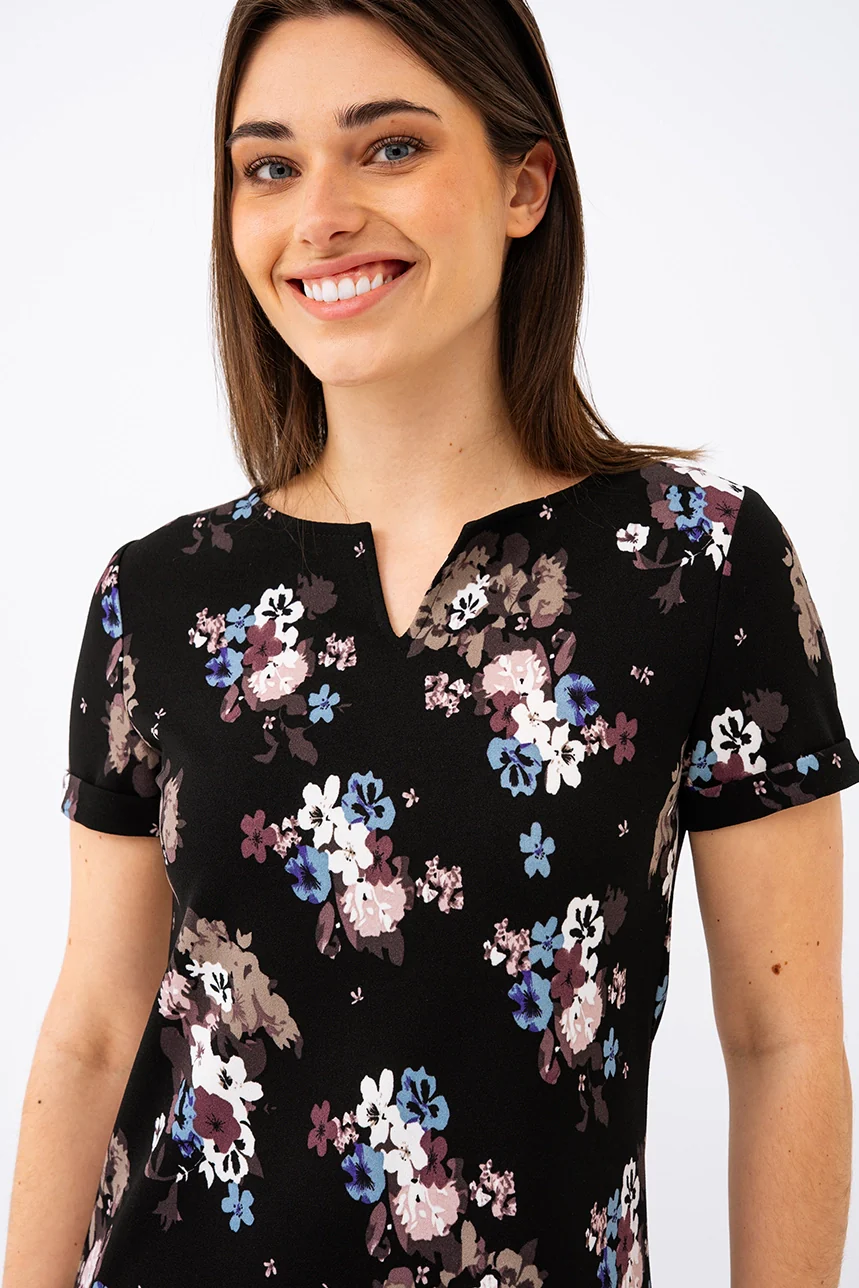 La robe courte bouquets de fleurs - Image 2