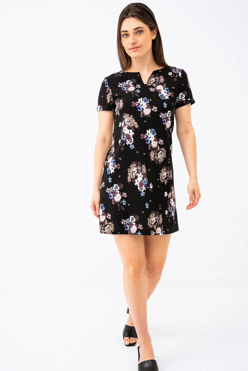 La robe courte bouquets de fleurs - Image 4