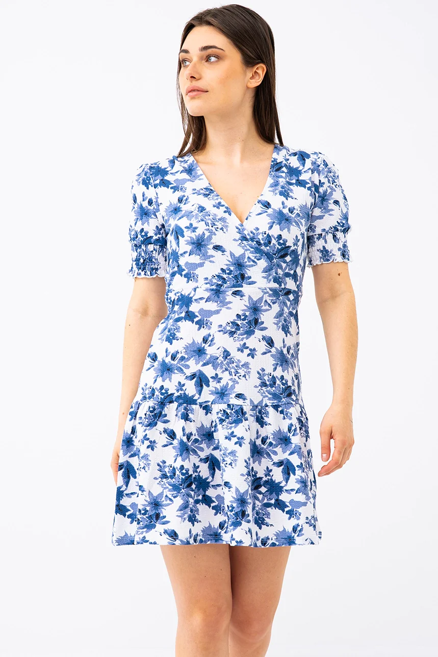 La robe imprimé floral jupe volantée - Image 8