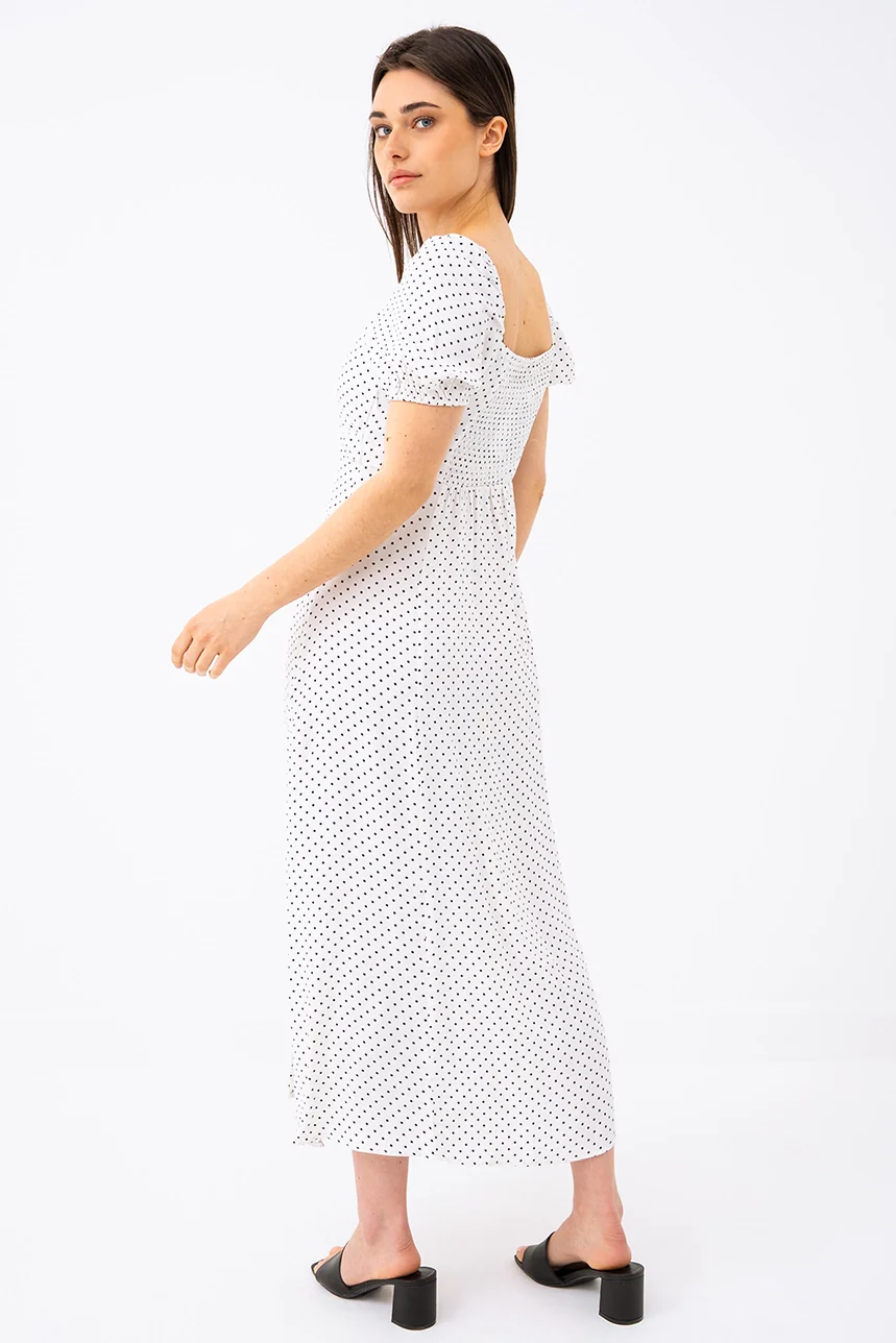 La robe longue à pois - Image 6