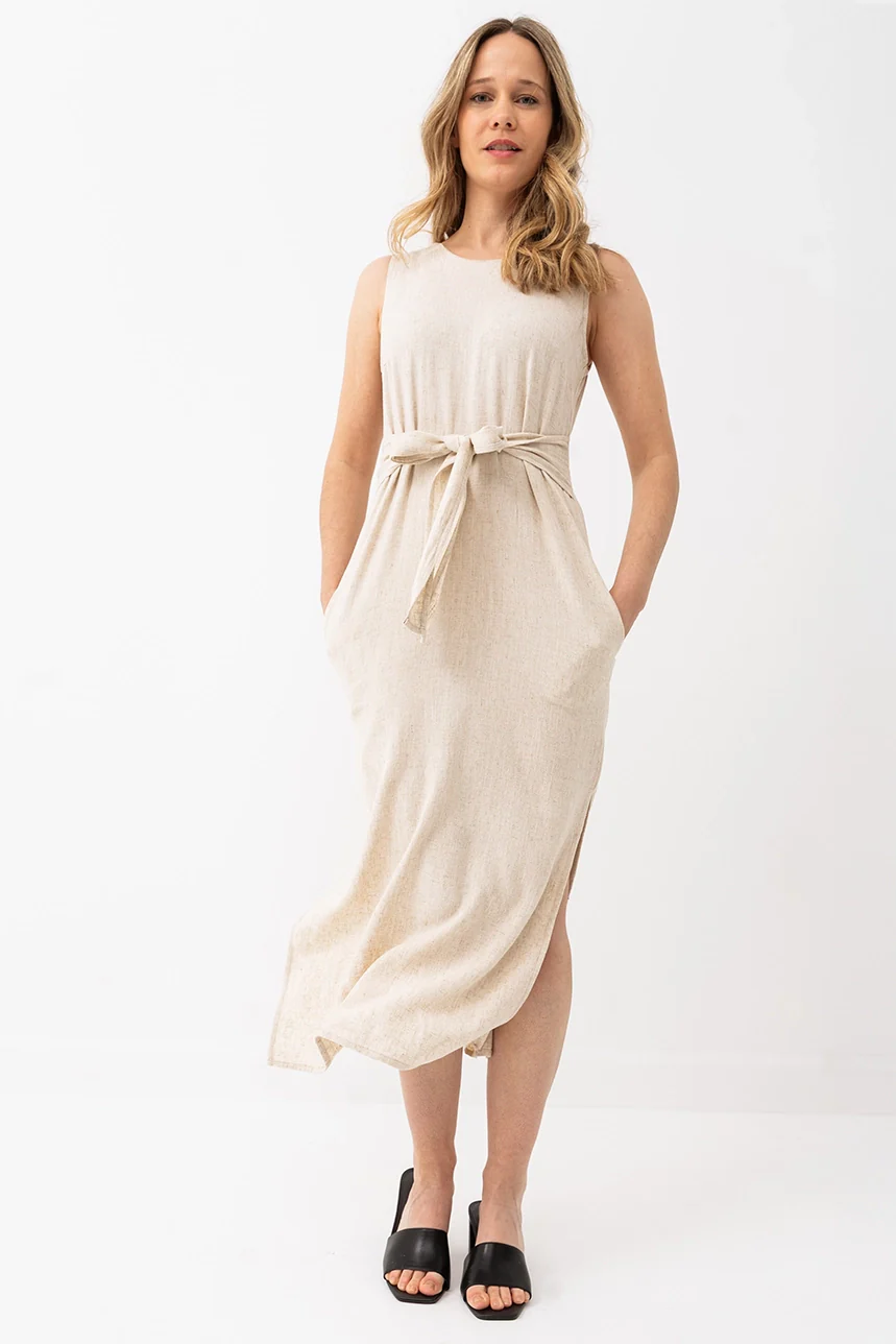 La robe longue en lin - Image 2