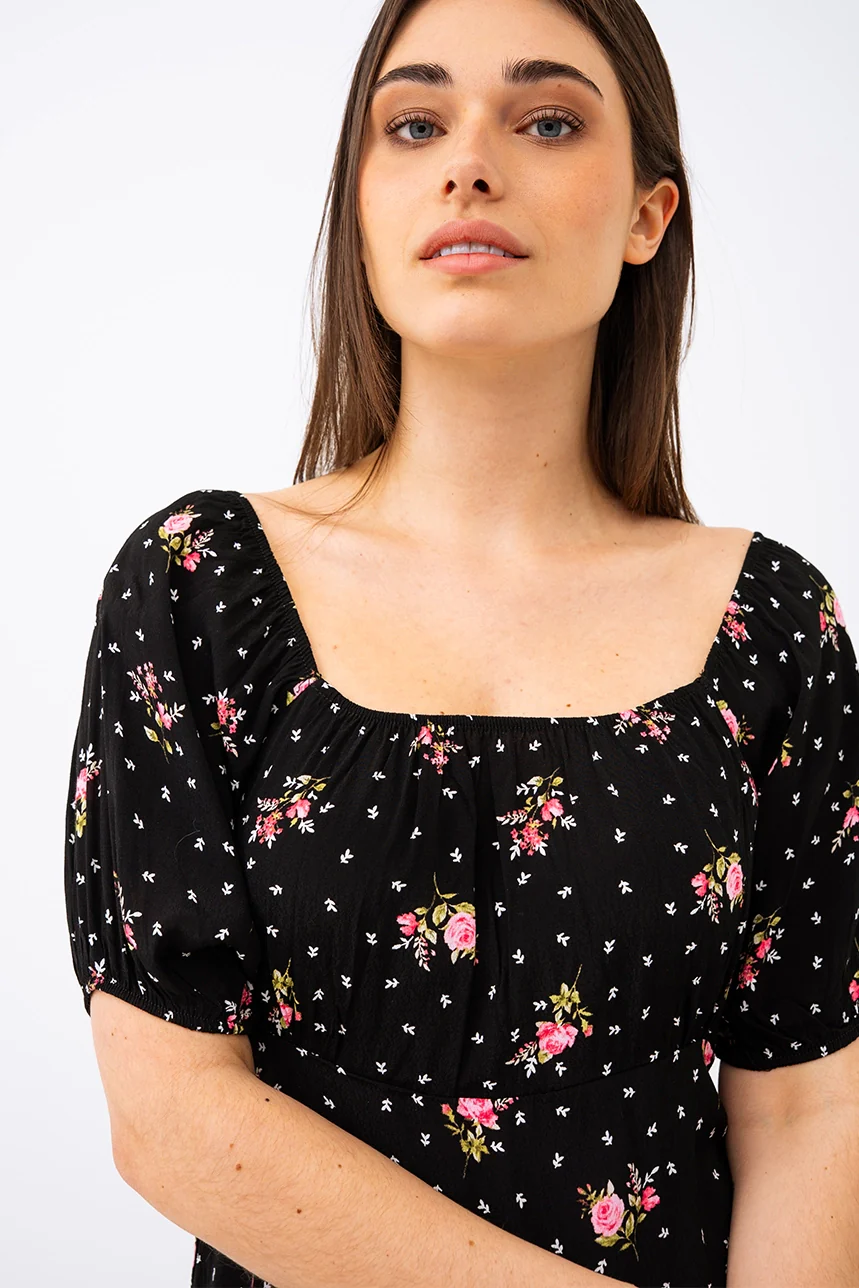 La robe courte fleurie - Image 3