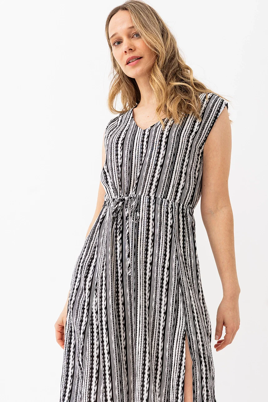 La robe sans manches lignée - Image 3