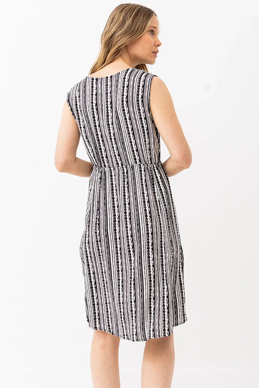 La robe sans manches lignée - Image 4