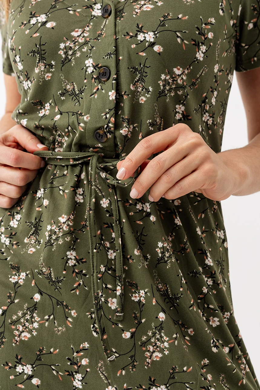La robe fleurie style paysanne - Image 3
