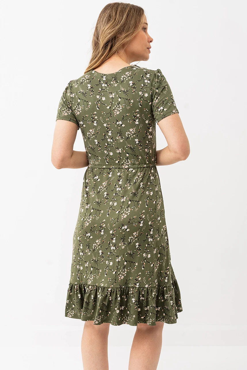 La robe fleurie style paysanne - Image 4