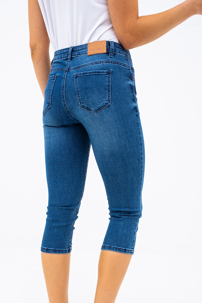 Le capri en denim ajusté - Image 8