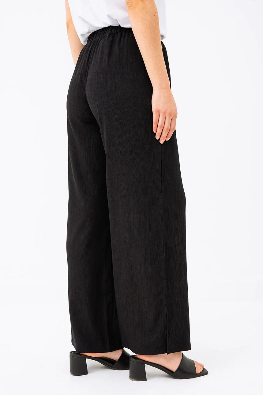 Le pantalon uni effet froissé - Image 3