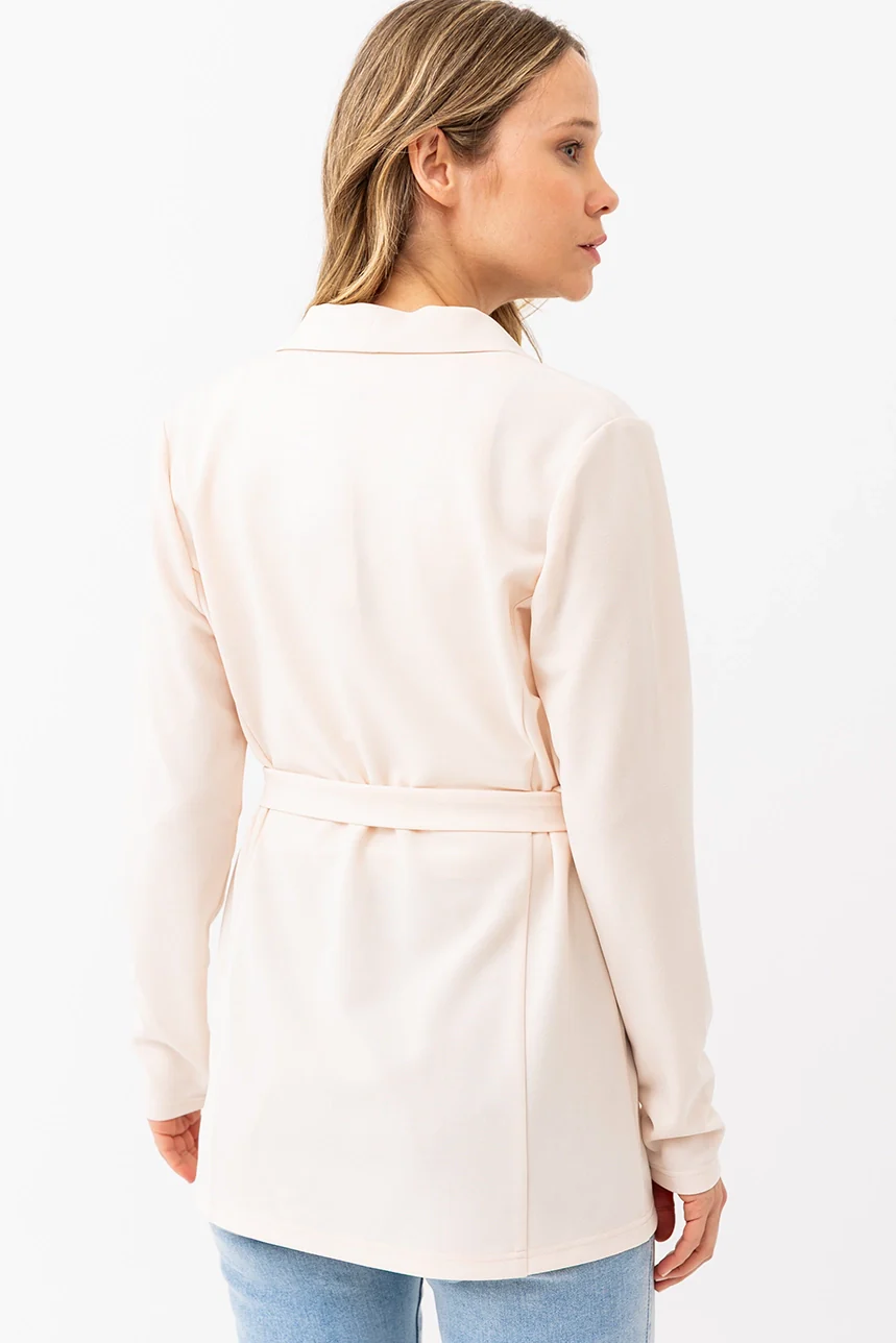Le blazer uni ceinturé - Image 4