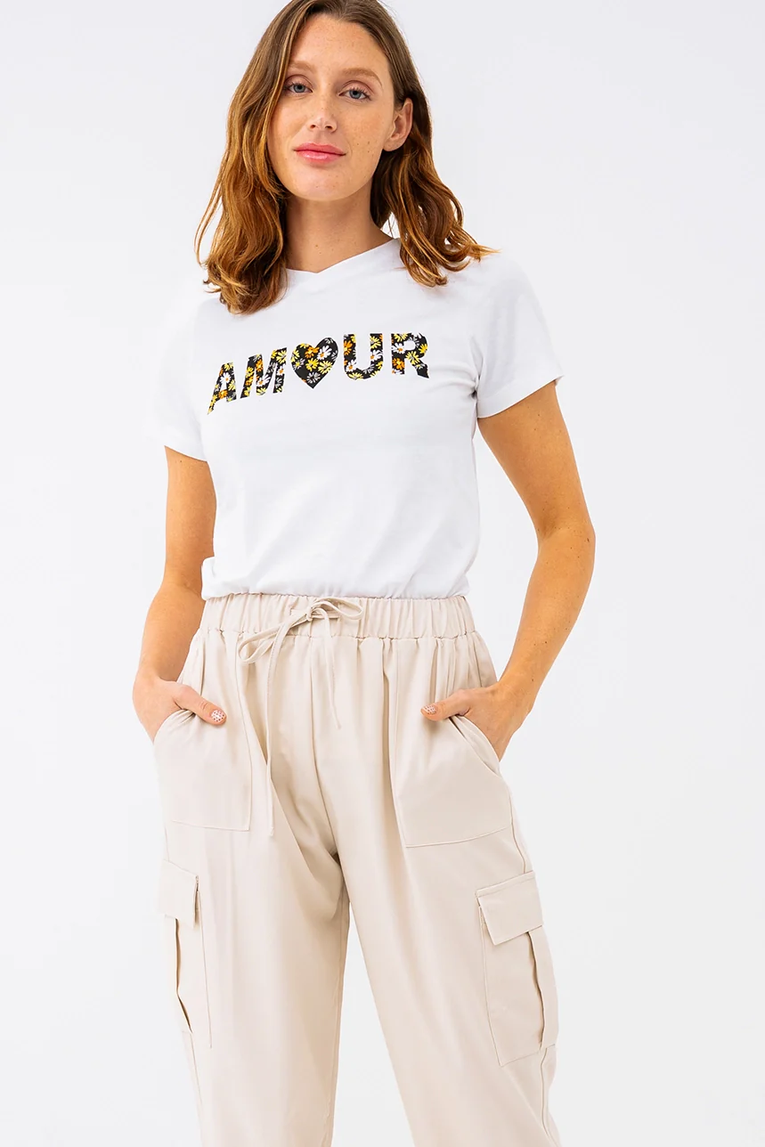 Le t-shirt imprimé Amour - Image 2