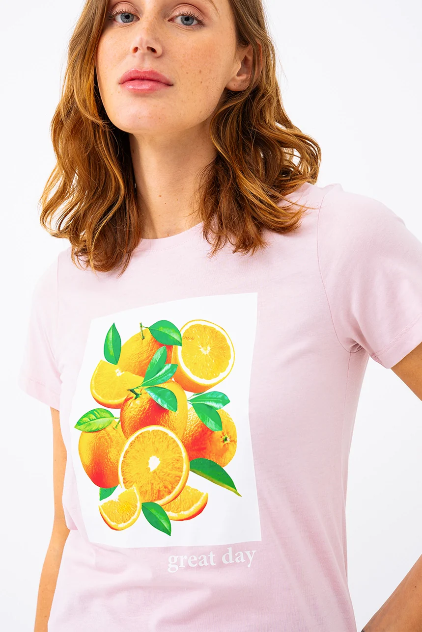 Le t-shirt imprimé « great day » - Image 2