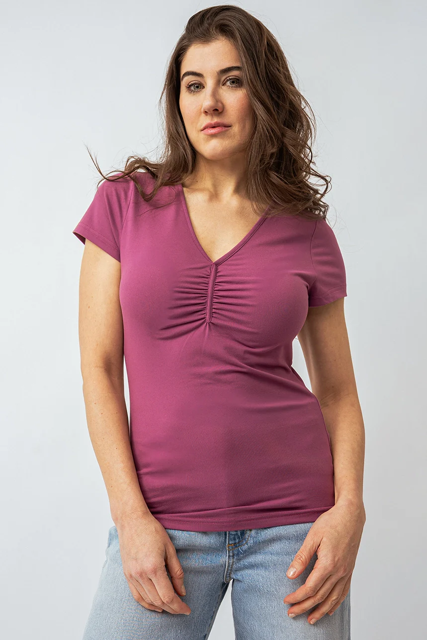 Le t-shirt froncé - Image 3