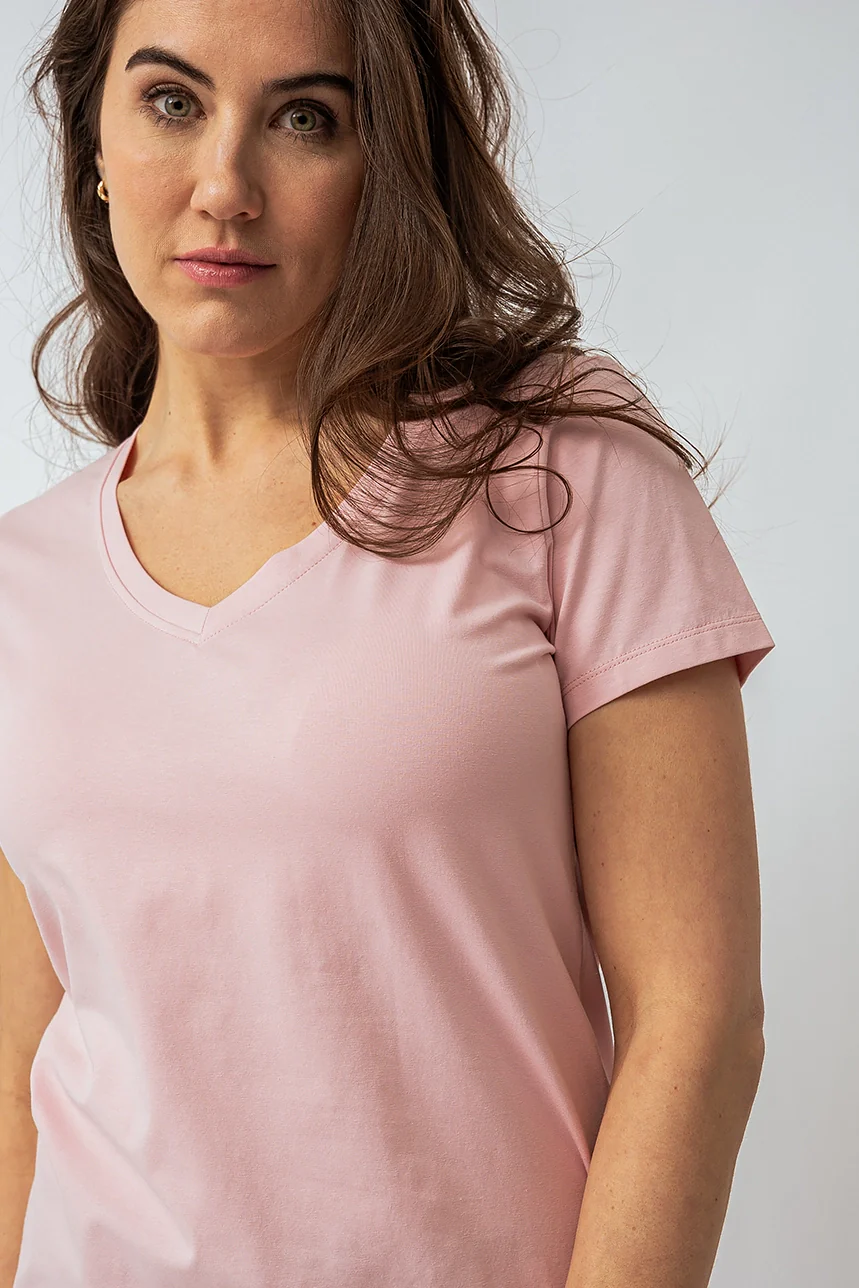 Le t-shirt basique col V - Image 10