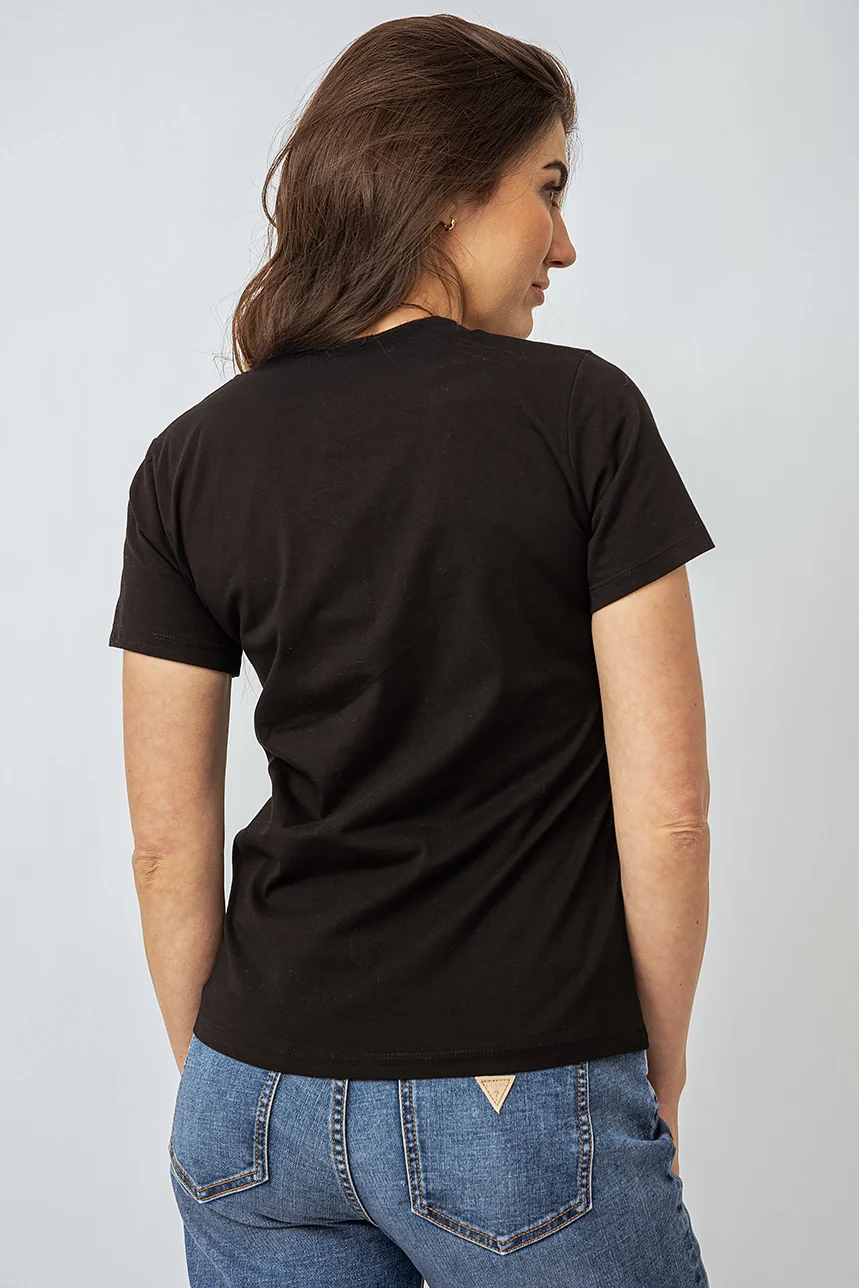 Le t-shirt basique col V - Image 3